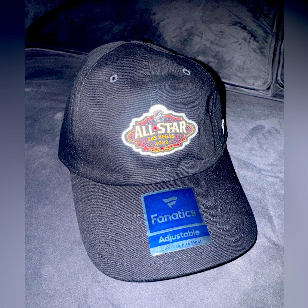 Fanatics 2022 Nhl Las Vegas All Star Game Black Adjustable Hat